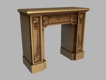 Fireplaces (KM_0212) 3D model for CNC machine